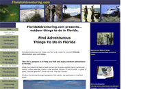 Desktop Screenshot of floridaadventuring.com